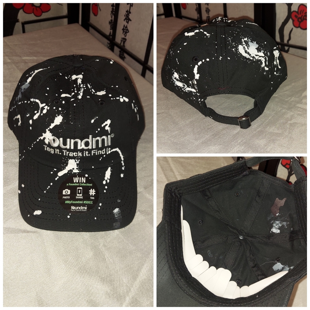 My Foundmi strapback tie dye hat